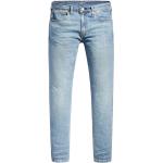 Reduzierte Blaue LEVI'S Slim Fit Jeans aus Denim für Herren Größe S Weite 29, Länge 32 