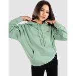 Reduzierte Grüne Bestickte Streetwear LEVI'S Damenhoodies & Damenkapuzenpullover aus Baumwolle Größe XS 