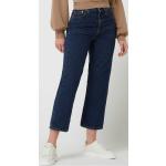 Blaue LEVI'S Straight Leg Jeans aus Denim für Damen Weite 29 