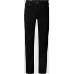 Schwarze LEVI'S 501 Straight Straight Leg Jeans aus Baumwolle für Herren Größe XXL Weite 30, Länge 32 