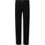 Schwarze LEVI'S 501 Straight Straight Leg Jeans aus Baumwolle für Herren Weite 32, Länge 34 