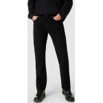 Schwarze LEVI'S 501 Straight Straight Leg Jeans aus Baumwolle für Herren Weite 33, Länge 30 