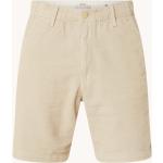Beige Unifarbene LEVI'S Chino-Shorts aus Cord für Herren Größe XL 