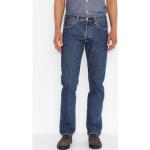 Straight-Jeans LEVI'S "501 ORIGINAL" blau (stonewash) Herren Jeans Straight Fit mit Markenlabel Bestseller
