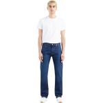 Blaue LEVI'S 501 Straight Straight Leg Jeans aus Kunstfaser für Herren Größe XXL Weite 29 