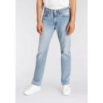 Indigofarbene Unifarbene Casual LEVI'S 514 Jeans mit Stickerei mit Reißverschluss für Herren Größe M 