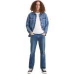 Reduzierte Indigofarbene LEVI'S 514 Straight Leg Jeans aus Kunstfaser für Herren Größe XXL Weite 33 