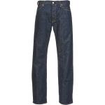 Reduzierte Blaue LEVI'S 501 Original Fit Straight Leg Jeans aus Baumwolle für Herren Weite 34 