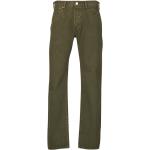 Reduzierte Grüne LEVI'S 501 Straight Straight Leg Jeans aus Denim für Herren Weite 34 