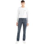 Blaue Sportliche LEVI'S 511 Slim Fit Jeans aus Denim für Herren Weite 32 