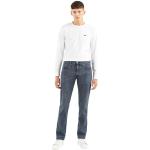 Blaue Sportliche LEVI'S 511 Slim Fit Jeans aus Denim für Herren Weite 33 