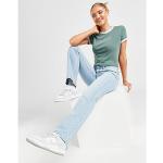 Blaue LEVI'S Bootcut Jeans mit Reißverschluss aus Baumwolle für Damen Größe XXL 