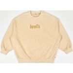 Reduzierte Beige LEVI'S Rundhals-Ausschnitt Damensweatshirts aus Baumwolle Größe S 