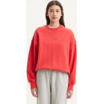 Reduzierte Rote LEVI'S Rundhals-Ausschnitt Damensweatshirts aus Baumwolle Größe XS 