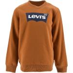 Braune LEVI'S Rundhals-Ausschnitt Kindersweatshirts Größe 152 