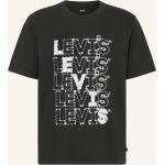 Schwarze LEVI'S T-Shirts aus Baumwolle für Herren Übergrößen 