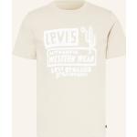 Hellbraune LEVI'S T-Shirts aus Baumwolle für Herren Größe XL 