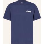 Dunkelblaue LEVI'S T-Shirts aus Baumwolle für Herren Größe XXL 