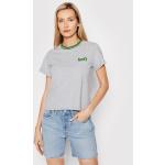 Reduzierte Graue LEVI'S T-Shirts für Damen Größe XS 