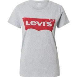 Levi's® T-Shirt, Logo-Print, Rundhals, casual, für Damen, grau, M