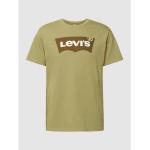 Olivgrüne LEVI'S T-Shirts aus Baumwolle für Herren Größe XXL 