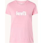 Rosa LEVI'S T-Shirts für Damen Größe S für den für den Sommer 