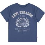 Blaue Oversize LEVI'S Kinder T-Shirts Größe 152 