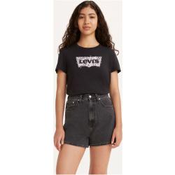 Levi's® T-Shirt, Print, Rundhals, für Damen, schwarz, M