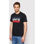 Reduzierte Schwarze LEVI'S T-Shirts für Herren Größe S 