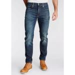 Indigofarbene Unifarbene Loose Fit LEVI'S Jeans mit Stickerei mit Reißverschluss aus Baumwolle für Herren Größe XXL 