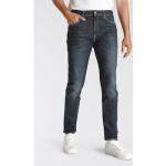 Reduzierte Blaue LEVI'S 512 Slim Fit Jeans aus Denim für Herren 