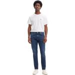 Indigofarbene Unifarbene Elegante LEVI'S 512 Bio Slim Fit Jeans aus Kunstfaser für Herren Größe XXL Weite 29 