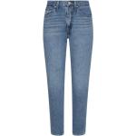 Blaue Vintage LEVI'S Vintage Clothing Slim Fit Jeans aus Denim für Damen Weite 28, Länge 28 