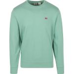 Grüne Unifarbene Vintage LEVI'S Vintage Clothing Herrensweatshirts Größe XXL 