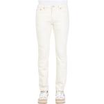 Reduzierte Weiße LEVI'S Slim Fit Jeans mit Reißverschluss aus Baumwolle für Herren für den für den Frühling 