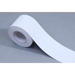 Weiße Bordüren matt aus Papier schmutzabweisend 