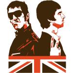 Liam & Noel Gallagher, Oasis-Legenden, T-Shirt