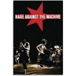 LIANGBO Rage Against The Machine 1992 Leinwand Kunst Poster und Wandkunst Bilddruck Moderne Familienzimmer Dekor Poster 12x18inch(30x45cm)
