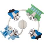 Blaue licht-erlebnisse Kinderzimmer-Deckenlampen mit Eisenbahn-Motiv E14 