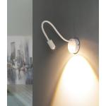 Weiße licht-erlebnisse LED Wandlampen aus Kunststoff 