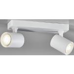 Weiße LICHT-TREND Deckenstrahler & LED Deckenstrahler aus Metall GU10 