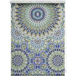 Blaue Arabische Lichtblick Gardinen & Vorhänge aus Polyester lichtdurchlässig 