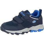 Marineblaue Lico Trailrunning Schuhe mit Klettverschluss für Kinder Größe 34 