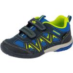 Blaue Lico Low Sneaker mit Klettverschluss in Normalweite aus Textil für Kinder Größe 34 