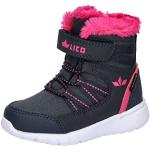 Reduzierte Pinke Lico Low Sneaker aus Leder für Kinder Größe 21 
