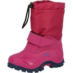 Pinke Lico Outdoor Schuhe mit Klettverschluss aus Polyester Gefüttert für Kinder für den für den Winter 