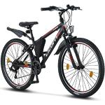 Licorne Bike Guide Premium Mountainbike in 20 24 26 Zoll Fahrrad für Mädchen Jungen Herren und Damen - 21 Gang Schaltung (bei 20 Zoll 18 Gänge)