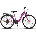 Licorne Bike Stella Premium City Bike in 24, 26 und 28 Zoll - Fahrrad für Mädchen, Jungen, Herren und Damen - Shimano 21 Gang-Schaltung - Hollandfahrrad