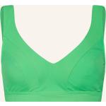 Grüne LIDEA BY MARYAN MEHLHORN Bikini-Tops aus Polyamid ohne Bügel für mittleren Halt für Damen Größe L 