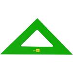 Liderpapel 943373 Dreieck 45 Grad Dimension Hypotenuse 32 cm große Qualität Acryl grün